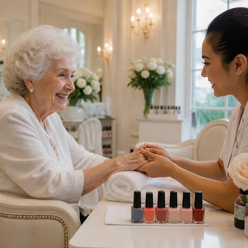 Dorothy F., client of Designers Plus Hair & Nail Salon